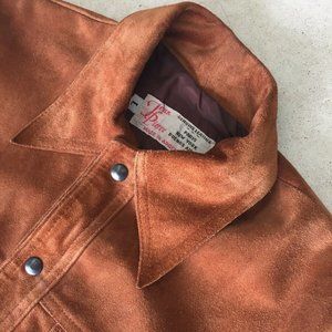 Vintage Jean Pierre Western Suede Leather Jacket *